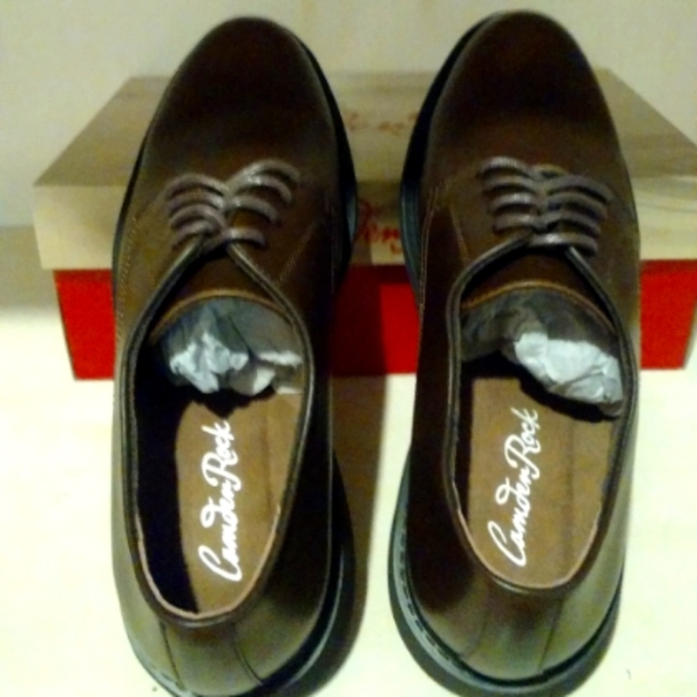 🤎 NWT Mens Dress Shoes By: Camden Rock Size: 9.5 Church Office Interview